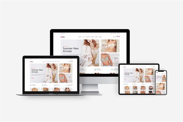 İç Giyim E-Ticaret Sitesi Paketi