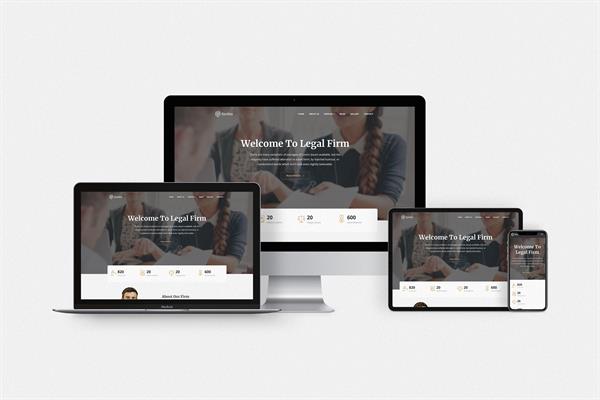 Hazır Hukuk Bürosu & Avukat Web Sitesi Paketi