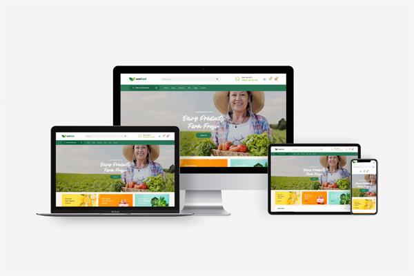 Süpermarket - Organik Ürünler E-Ticaret Sitesi Paketi