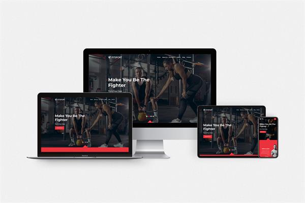 Spor & Fitness Hazır Web Sitesi Paketi