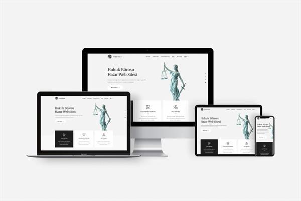 Hazır Avukat Web Sitesi Paketi