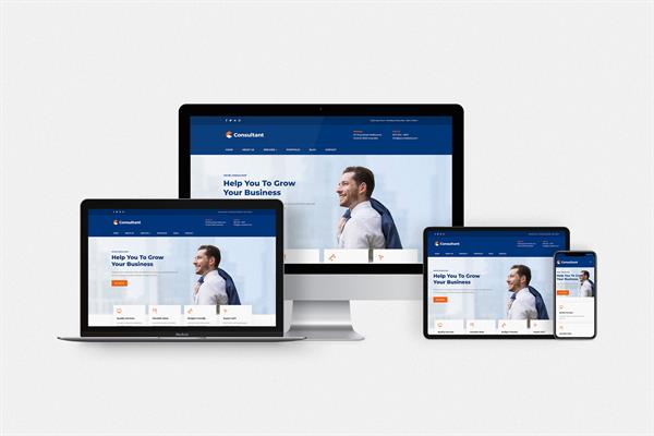 Finans ve Danışmanlık Kurumsal Web Sitesi Paketi