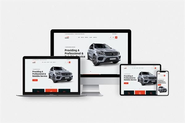 Oto Servis ve Oto Kiralama Hazır Web Sitesi Paketi