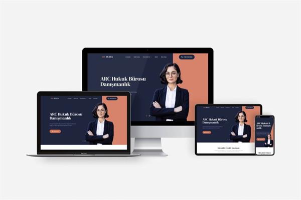 Hazır Avukat Web Sitesi Paketi T-37