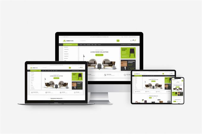 Mobilya - Dekorasyon ve Aksesuar E-Ticaret Sitesi Paketi