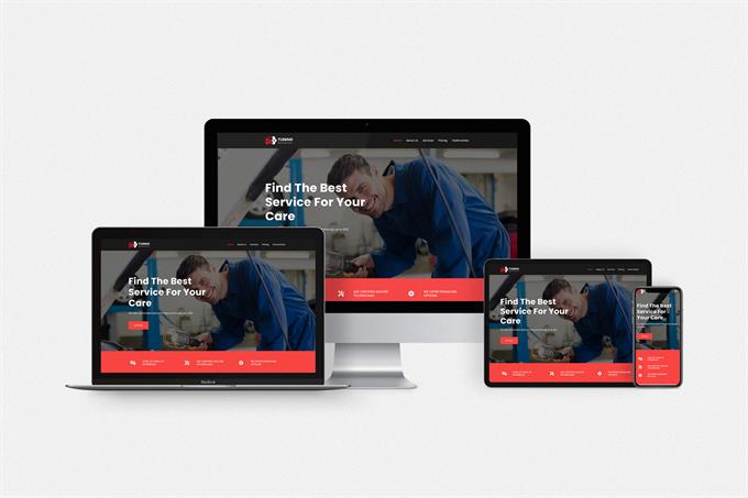 Oto Servis Hazır Web Sitesi Paketi