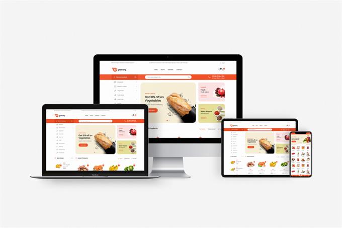 Süpermarket E-Ticaret Sitesi Paketi